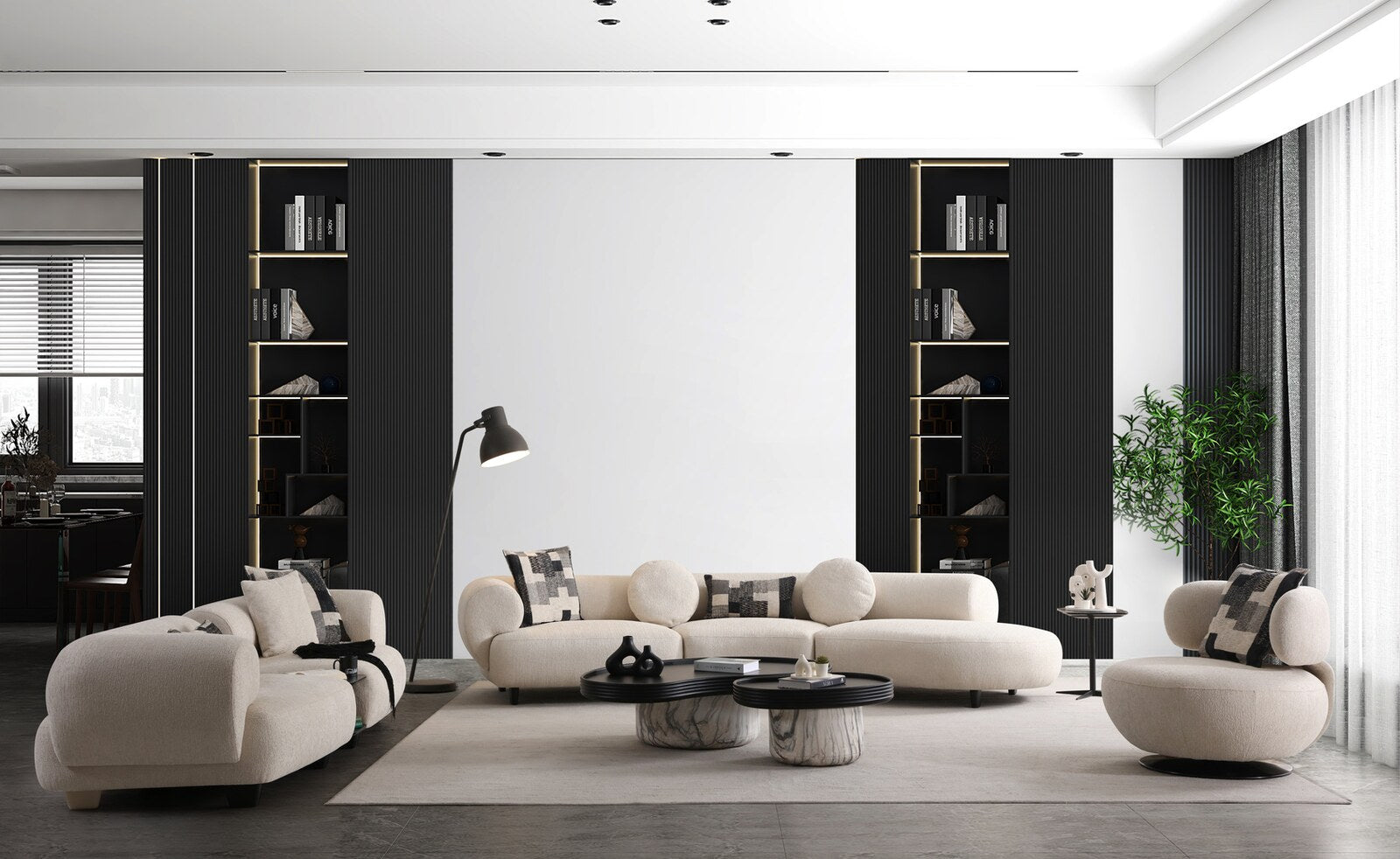 Ovena Sofa Set