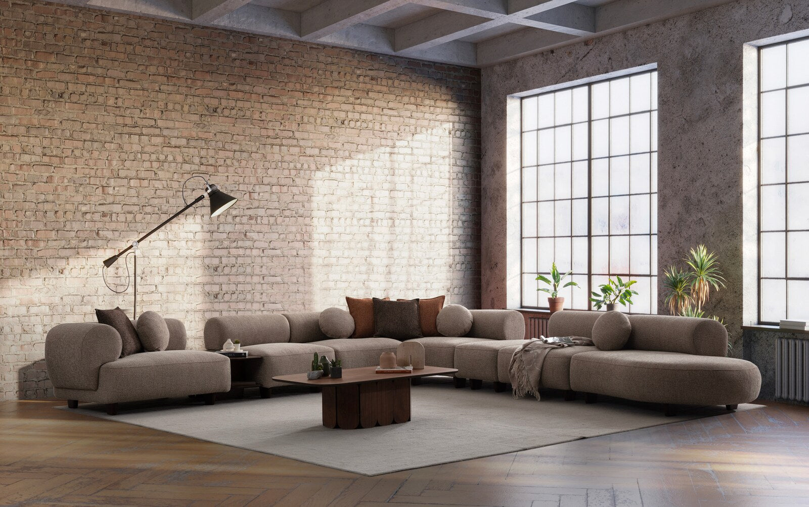 Ovena Corner Sofa